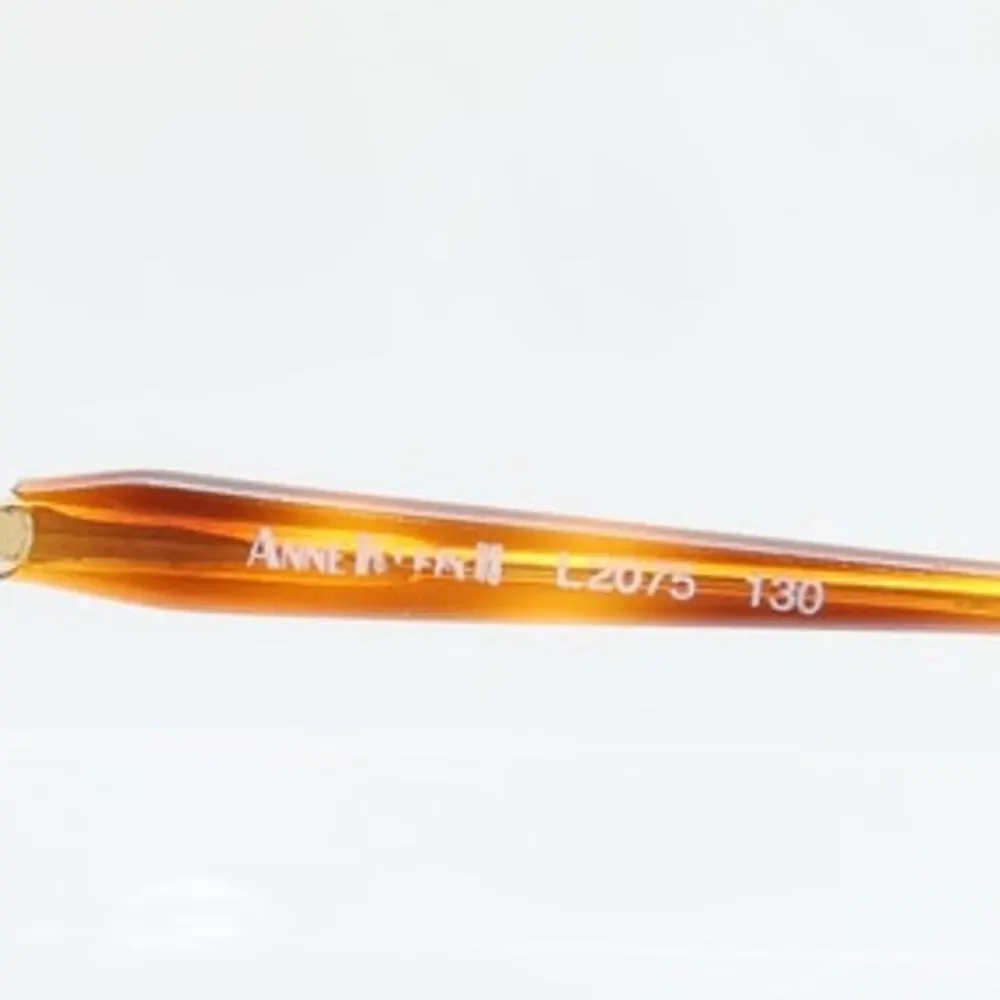 Anne Klein II L2075 Col.012 50-20-130mm Eyeglass FRAMES ONLY - GOOD - READ